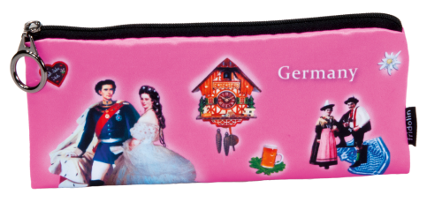 Pencil bag "Germany - pink"