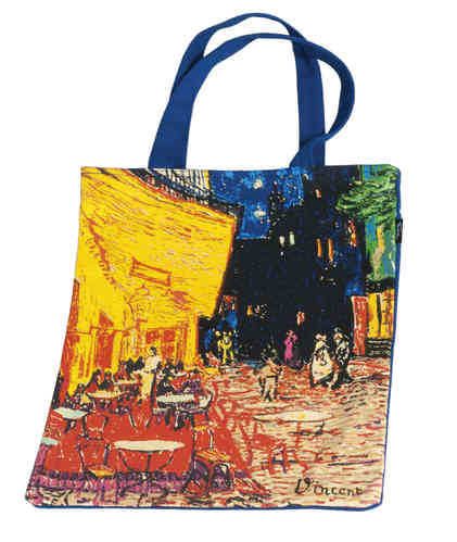 shopping bag "Van Gogh - Café de Nuit", cotton