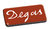 Magnete "Degas", 7 Magnete in Klarsichtdose