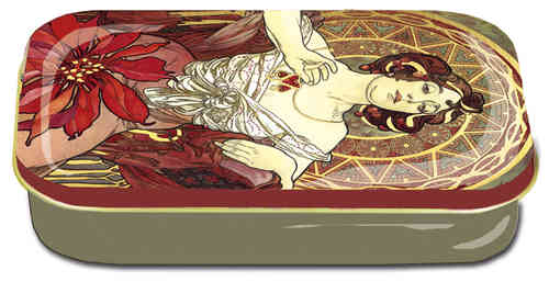 Art box aus Metall "Art Nouveau - Jacqueline"