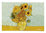 Eyeglass cleaning cloth "Van Gogh - Sunflowers"