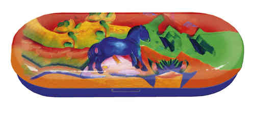 Spectacle case "Franz Marc - Blue Horse"