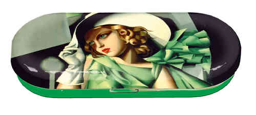 Sectacle case "Lempicka - Young lady with gloves"