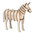3D-Animal-Puzzle, "Horse", IQ-Test, wooden