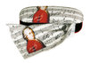 Spectacle case set „Mozart“, hardcase, cleaning cloth