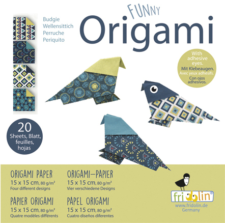 Funny Origami - Budgies