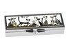 Pill box, "R. Wachtmeister, Cats, Sepia", 7-days-version, metal