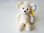 Bear, white, about 36 cm tall