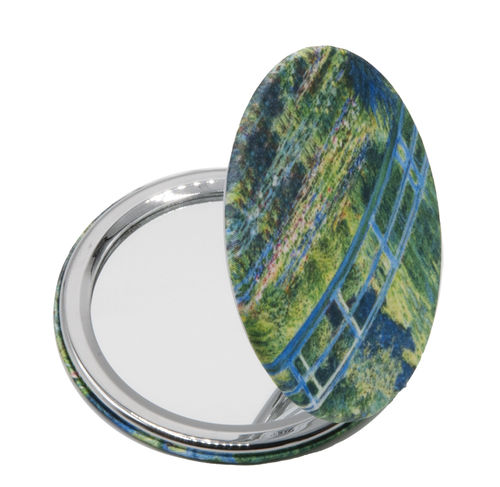 Pocket mirror "Claude Monet - Bridge"