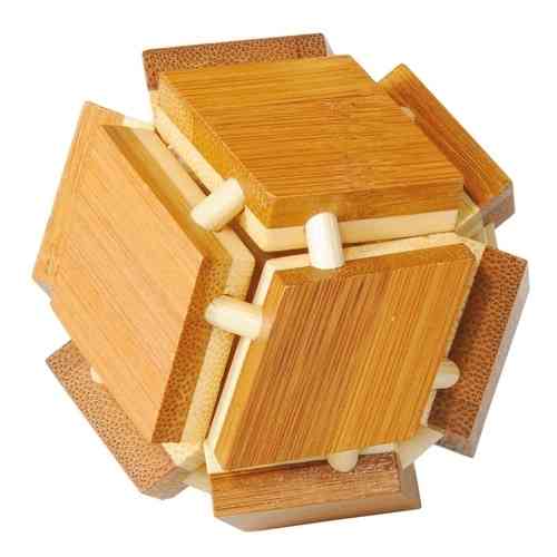 3D puzzle, "Magic box", bamboo, IQ test