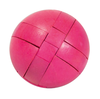 IQ-Test, "Ball", magenta, 3D puzzle, wooden