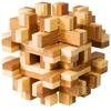 3D-Puzzle, "Magic blocks", aus Bambus, IQ-Test