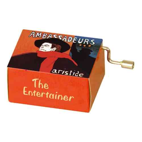 Music box "Entertainer", Ambassadeur, Art Nouveau