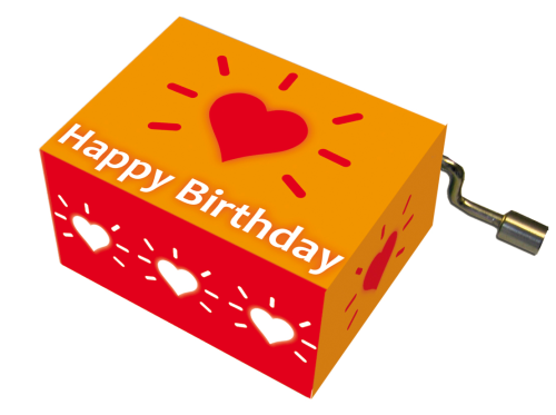 Music box "Happy Birthday"