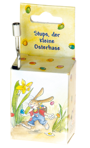 Music box "Zuckowski - Stups, the small Easter bunny"