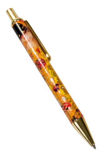 Kugelschreiber "Klimt - Der Kuss"