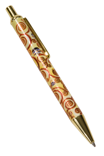 Kugelschreiber "Klimt - Lebensbaum"