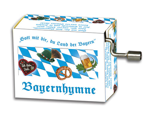 Music box "Bavarian hymn"