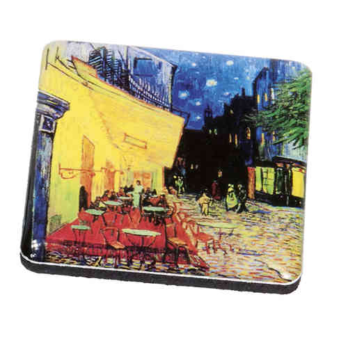 Magnets, Van Gogh, Cafe de Nuit, 7 magnets in a box