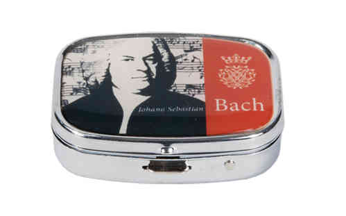 Pillendöschen "Johann Sebastian Bach"