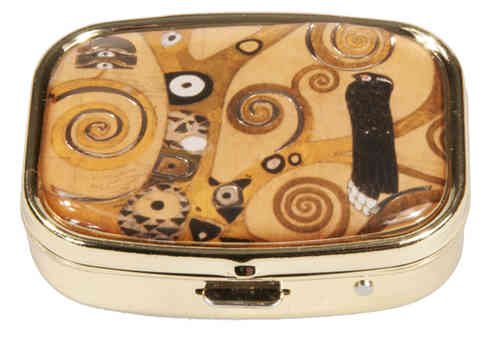 Pill box "Klimt -Tree of life"