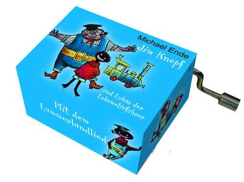 Fridolin Spieluhr Spieldose Drehorgel Pippi Langstrumpf  mit Resonanzboden 