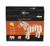 3D-Animal-Puzzle, "Horse", IQ-Test, wooden