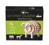 3D-Animal-Puzzle, "Sheep", IQ-Test, wooden