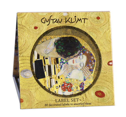 Aufkleberheft (80 Aufkleber) "Gustav Klimt" - Fridolin