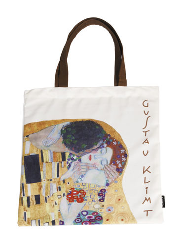 Art Shopping Bag "Klimt - The Kiss"