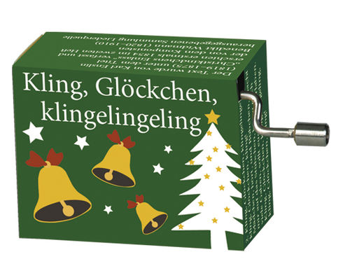 Spieluhr "Kling Glöckchen, klingelingeling" - Weihnachts-Design