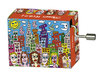 Spieluhr "My Way" in Box "James Rizzi, Summer in the city"
