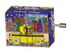 Spieluhr "My Way" in Box "James Rizzi, If you take a taxi"
