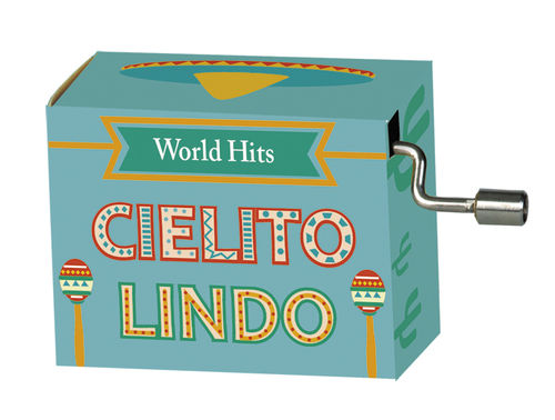Spieluhr "Cielito Lindo" in Box "World Hits 1"