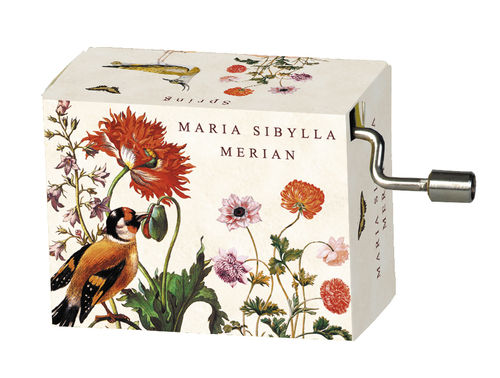 Music box "Spring - Vivaldi" in Box "Merian - Flowers, Bird"