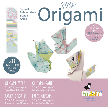 Funny Origami - Squirrels