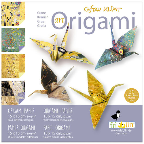 Art Origami -  Klimt - Kranich