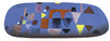 Brillenetui Set „Paul Klee - Rote Brücke“ mit Putztuch