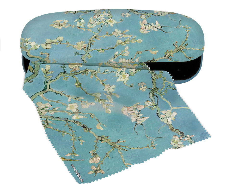 Spectacle case set „Van Gogh - Almond Blossom“, hardcase