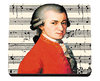 Coaster, Wolfgang Amadeus Mozart, Print on MDF