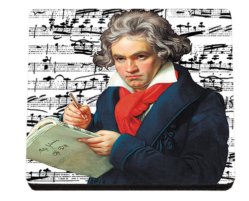 Coaster, Ludwig van Beethoven, Print on MDF