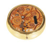 Pill box, round, Klimt, Tree of life