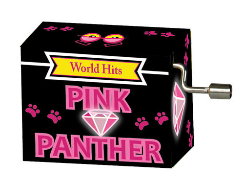 Spieluhr Pink Panther, World Hits Rock'n Pop