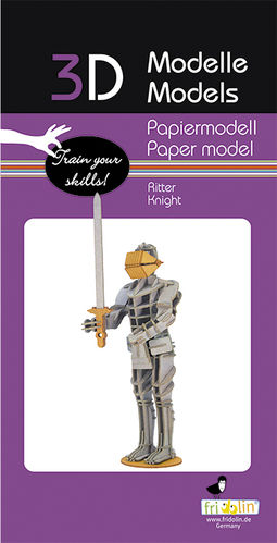 3D Papiermodell - Ritter