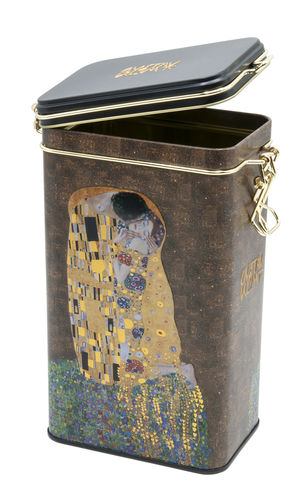Storage box / Coffee box "Klimt - The kiss"