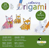 Coloring Origami -  Füchse