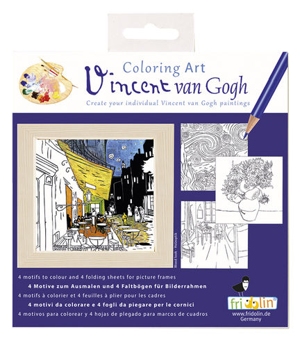 Coloring Art, Van Gogh