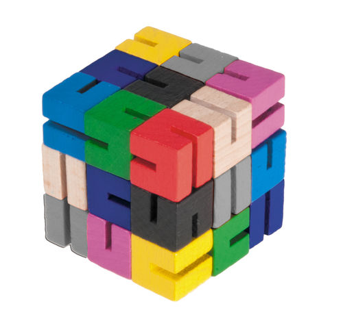 Colour Sudoku-Cube, Holz, IQ-Test